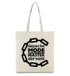 Эко-сумка Depeche Mode Master and servant Бежевый фото