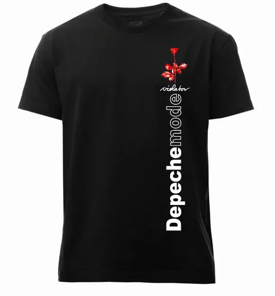 Мужская премиум футболка Depeche Mode Violator Черный фото