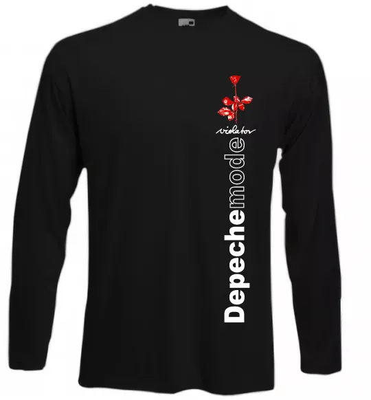 Лонгслів Depeche Mode Violator Чорний фото