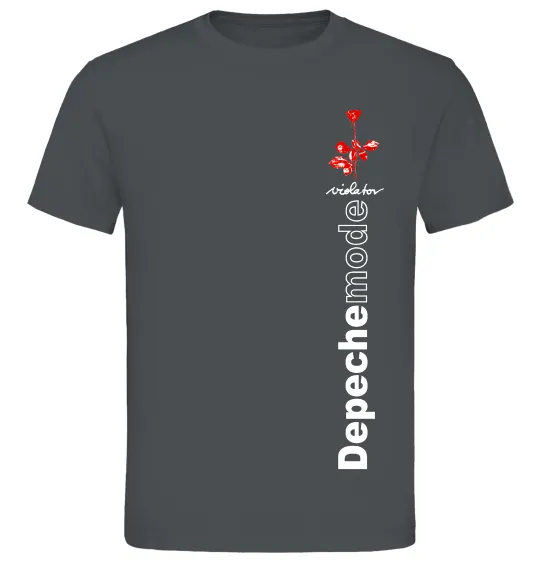 Мужская футболка Depeche Mode Violator Графит фото