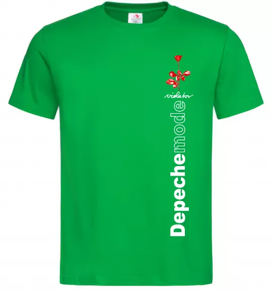 Мужская футболка Depeche Mode Violator Зеленый фото