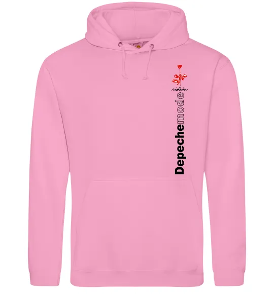 Чоловіча толстовка (худі) Depeche Mode Violator Рожевий фото