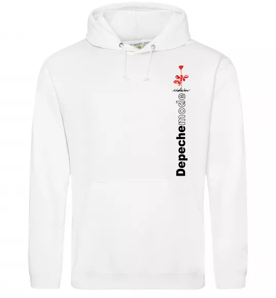 Мужская толстовка (худи) Depeche Mode Violator Белый фото