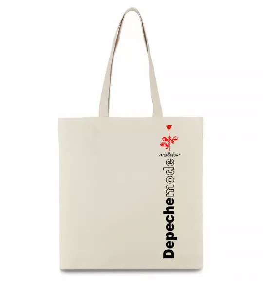 Еко-сумка Depeche Mode Violator Бежевий фото