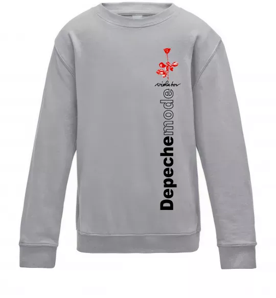 Детский Свитшот Depeche Mode Violator Серый меланж фото