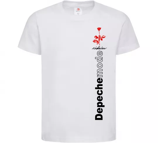 Детская футболка Depeche Mode Violator Белый фото