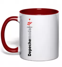 Чашка с цветной ручкой