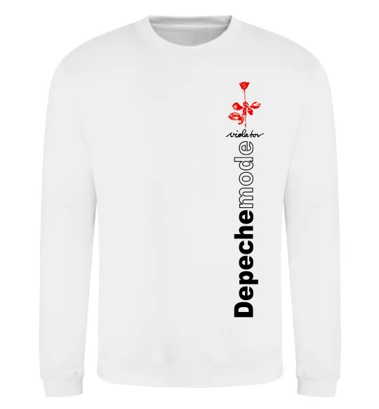 Світшот Depeche Mode Violator Білий фото