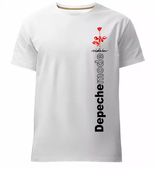 Мужская премиум футболка Depeche Mode Violator Белый фото