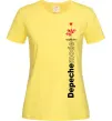 Женская футболка Depeche Mode Violator Лимонный фото