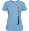 Женская футболка Depeche Mode Violator Голубой фото