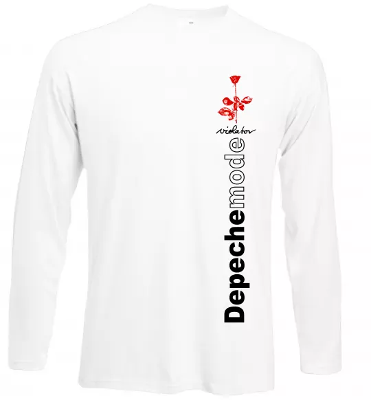 Лонгслів Depeche Mode Violator Білий фото