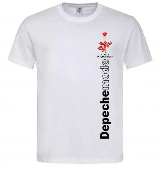 Мужская футболка Depeche Mode Violator Белый фото