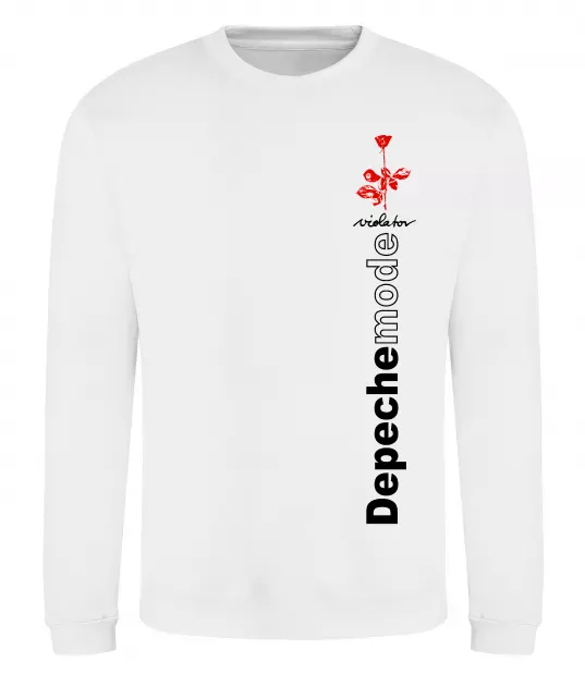Свитшот Depeche Mode Violator Белый фото