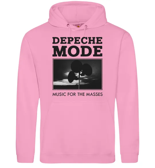 Чоловіча толстовка (худі) Music for the masses Рожевий фото