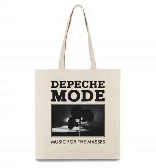 Эко-сумка Music for the masses Бежевый фото