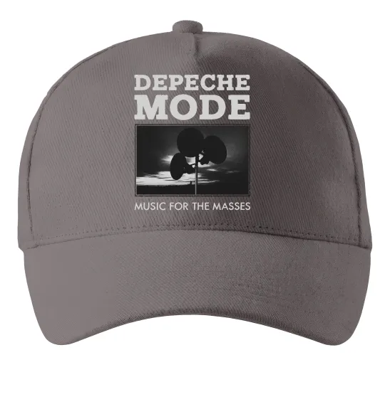 Кепка Music for the masses Серый фото