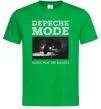Мужская футболка Music for the masses Зеленый фото
