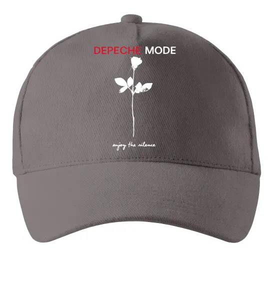 Кепка Enjoy the silence Серый фото