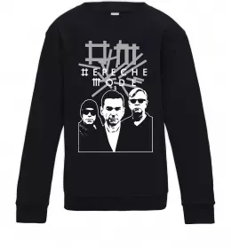 Детский Свитшот Depeche Mode band Черный фото