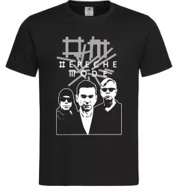 Мужская футболка Depeche Mode band Черный фото