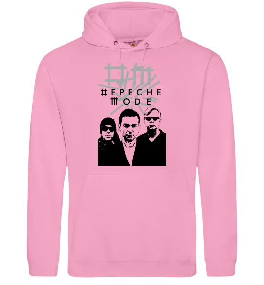 Жіноча толстовка (худі) Depeche Mode band Рожевий фото