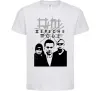 Дитяча футболка Depeche Mode band Білий фото