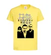 Дитяча футболка Depeche Mode band Лимонний фото