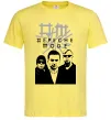 Мужская футболка Depeche Mode band Лимонный фото
