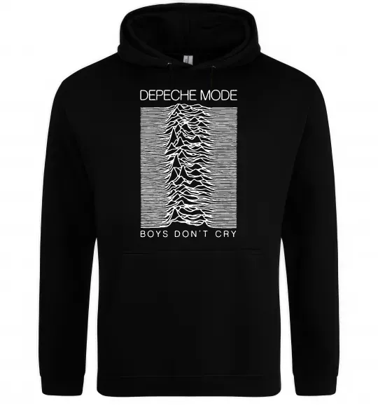 Чоловіча толстовка (худі) Boys don`t cry Чорний фото