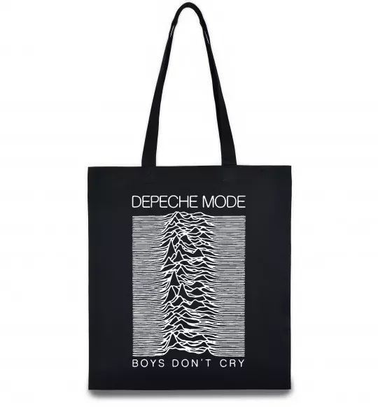 Еко-сумка Boys don`t cry Чорний фото