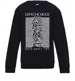 Детский Свитшот Boys don`t cry Черный фото