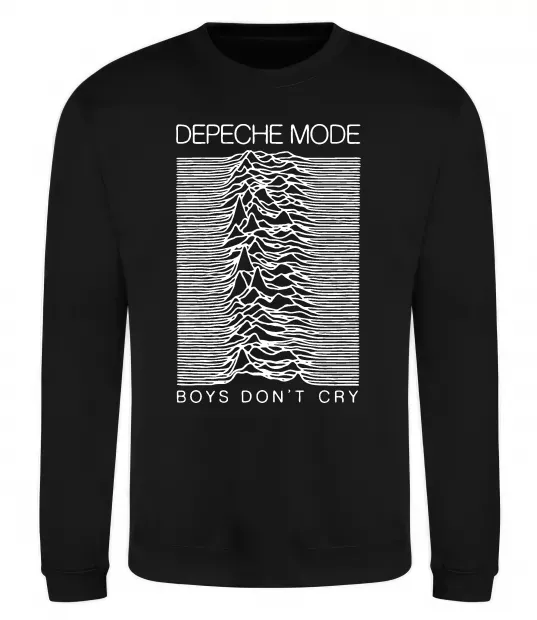 Світшот Boys don`t cry Чорний фото