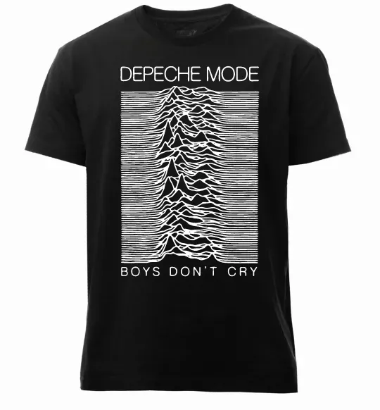 Мужская премиум футболка Boys don`t cry Черный фото