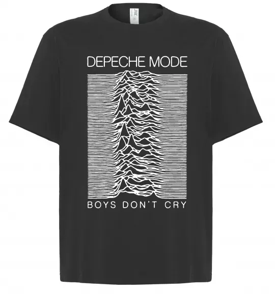 Футболка Оверсайз Boys don`t cry Черный фото