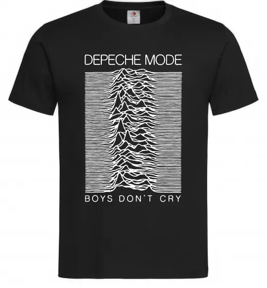 Чоловіча футболка Boys don`t cry Чорний фото