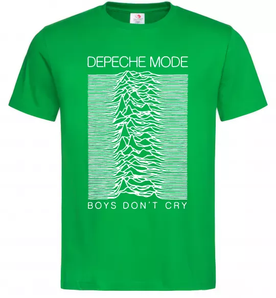 Чоловіча футболка Boys don`t cry Зелений фото
