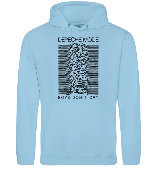 Жіноча толстовка (худі) Boys don`t cry Блакитний фото