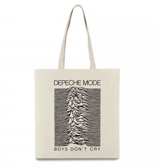 Еко-сумка Boys don`t cry Бежевий фото