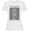 Жіноча футболка Boys don`t cry Білий фото