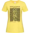 Жіноча футболка Boys don`t cry Лимонний фото