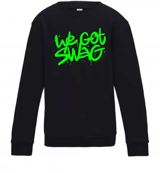 Детский Свитшот We got SWAG Черный фото