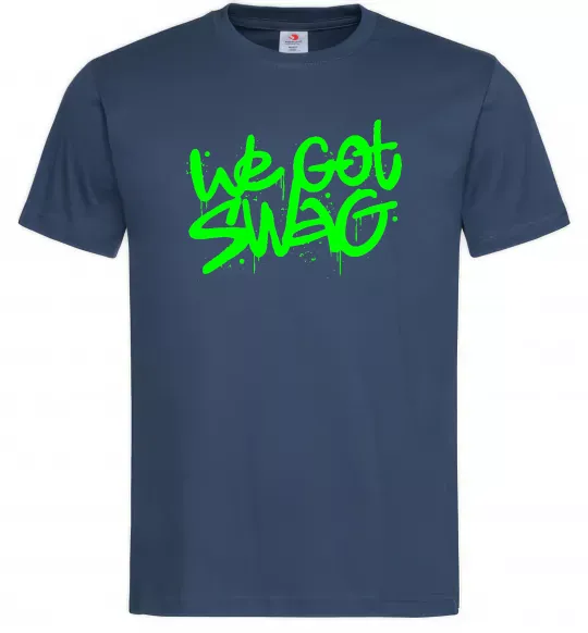 Мужская футболка We got SWAG Темно-синий фото