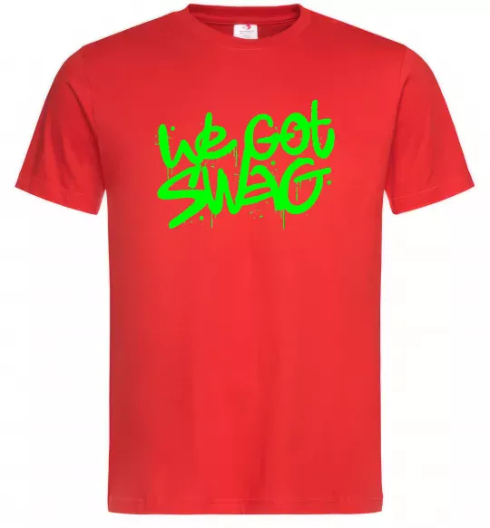 Мужская футболка We got SWAG Красный фото