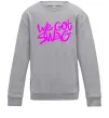 Детский Свитшот We got SWAG Серый меланж фото