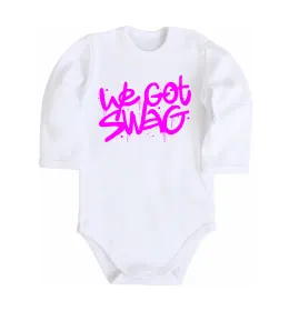 Дитячий бодік We got SWAG Білий фото