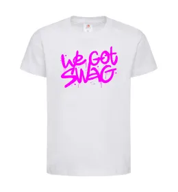 Дитяча футболка We got SWAG Білий фото