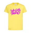 Дитяча футболка We got SWAG Лимонний фото