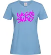 Женская футболка We got SWAG Голубой фото