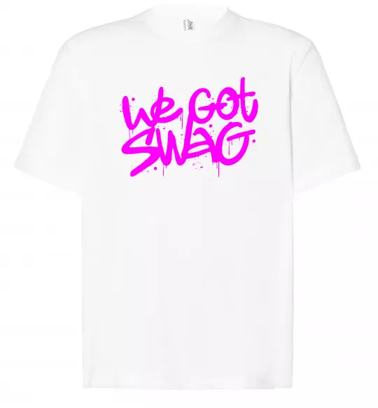 Футболка Оверсайз We got SWAG Белый фото